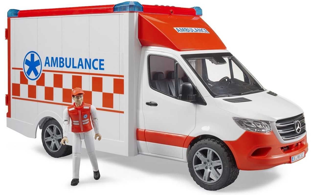 Швидка допомога MB  Sprinter з фігуркою  Bruder (Брудер) 02676