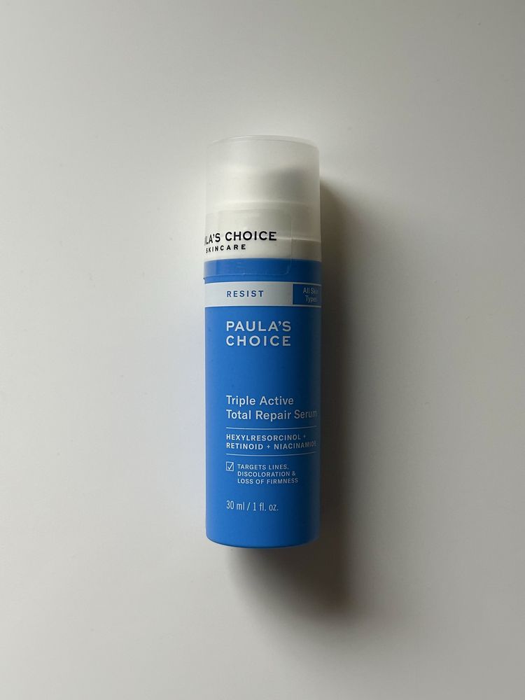 Triple active total repair serum retinoid niacinamide paula’s choice