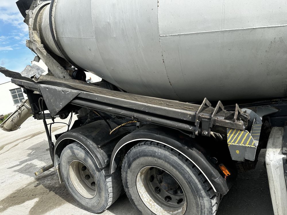 Scania R420 betonomieszarka gruszka rozsuwany lej 6m3
