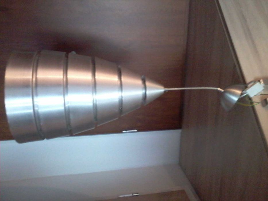 lampa klosz aluminium loft