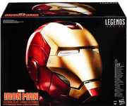 Capacete eletrônico Hasbro Marvel Legends Avengers Iron Man Tam Real