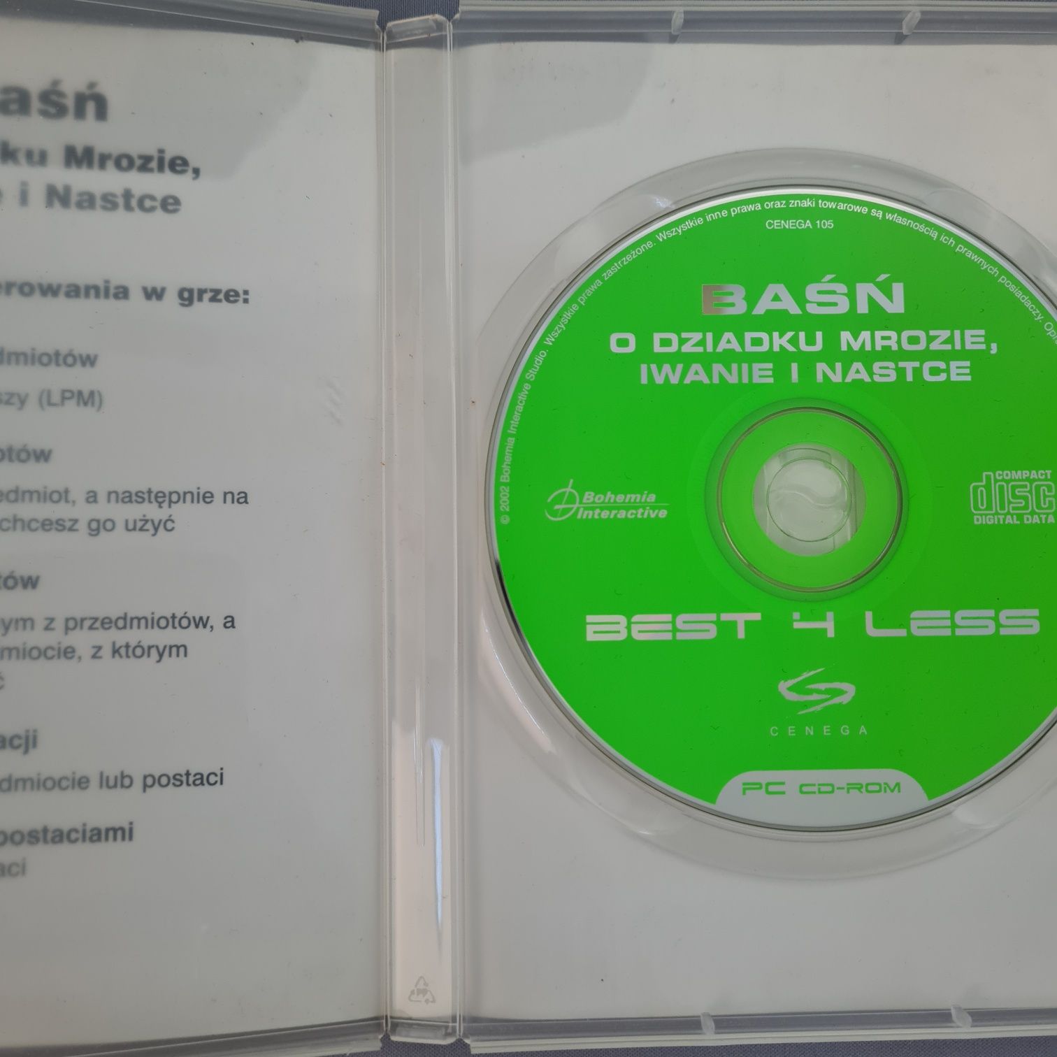 Baśń o Dziadku Mrozie, Iwanie i Nastce PL Gra PC