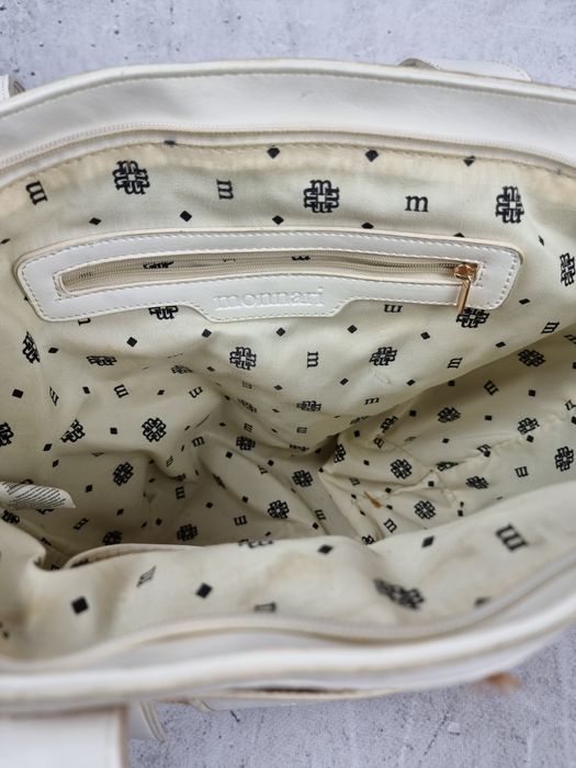 Torebka monnari damska słomiana skórzana sportowa