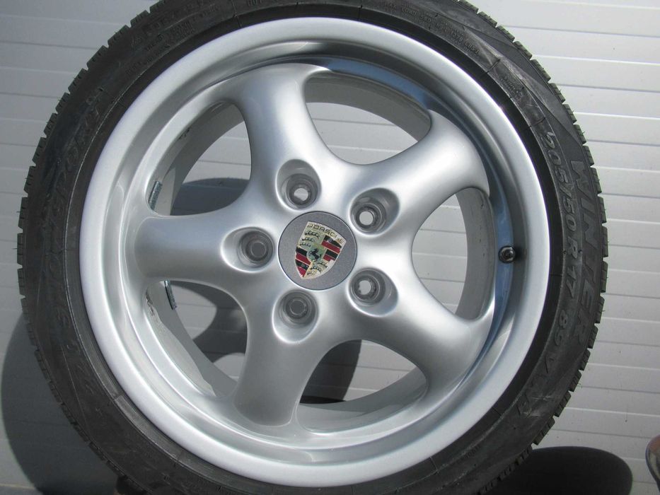 ALU+Opony zima R17 Porsche 911(996) ,Boxter 986 2x7J,2x9J    5758