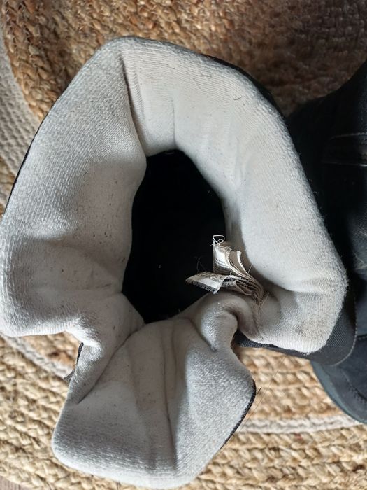 Buty dziecięce Quechua 38 śniegowce czarne ciepłe zimowe