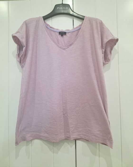 Solar T-shirt lawendowy liliowy r. 36