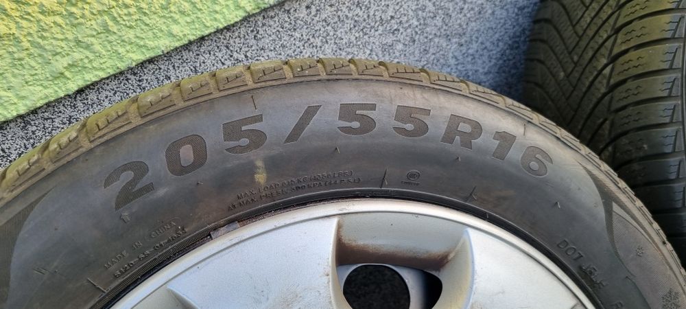 5x112 Volkswagen Audi 205 55 R16 zimówki