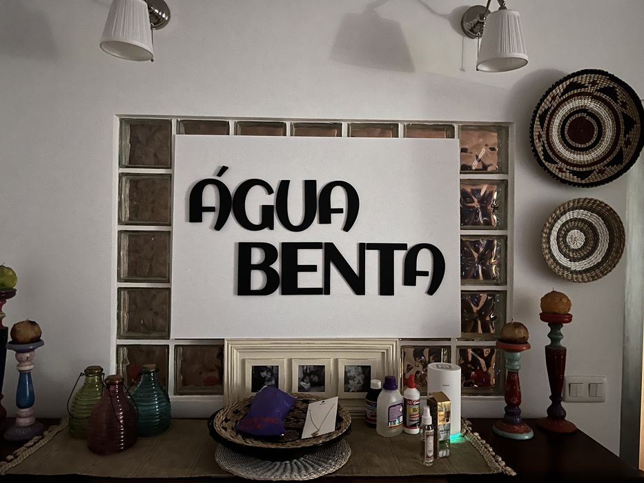 Letra feita em impressão 3D