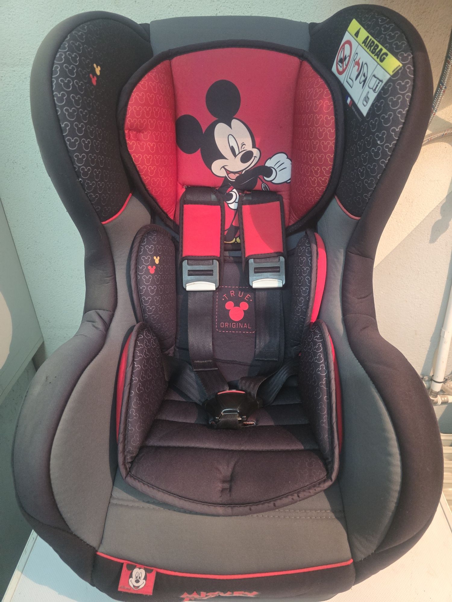 Cadeira auto do MICKEY MOUSE até 18 kilos