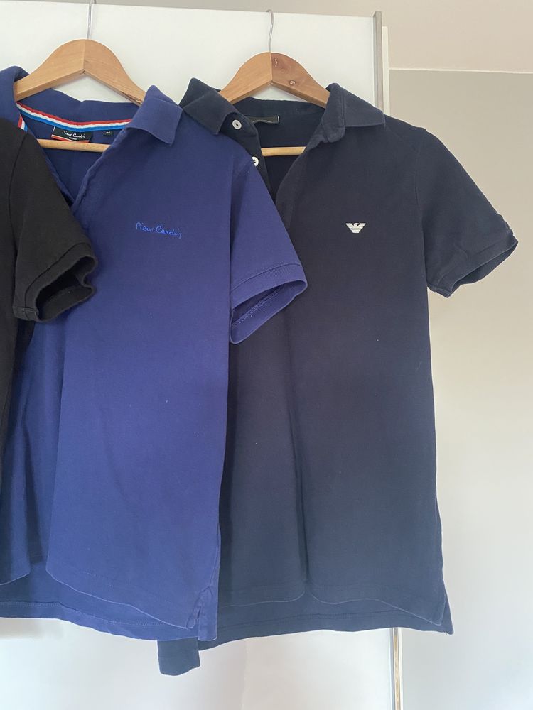Zestaw polo markowe rozmiar M bluzka t-shirt