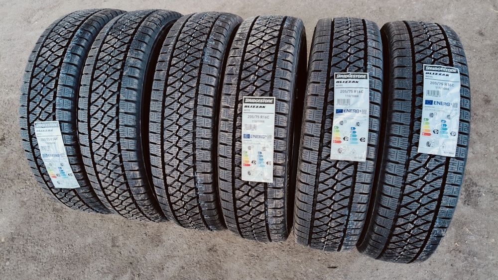 Opony zimowe do busa z C 205/75r16C Bridgestone W995 kostka NOWE