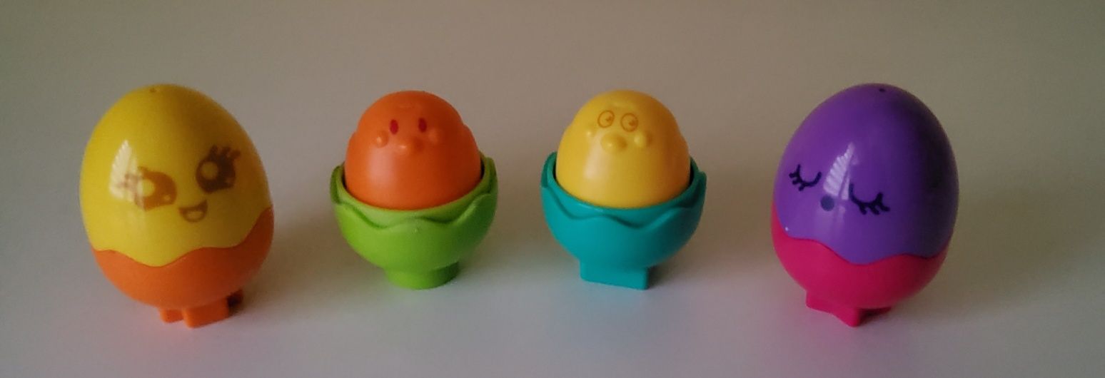 Tomy Toomies wesołe jajka 4 sztuki