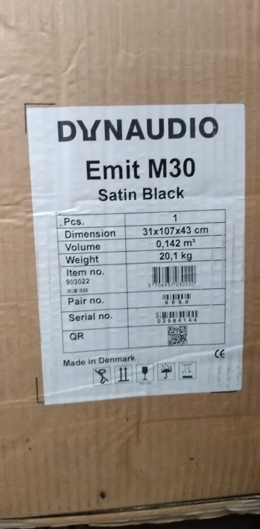 Dynaudio emit m30 czarne 40th lecie firmy