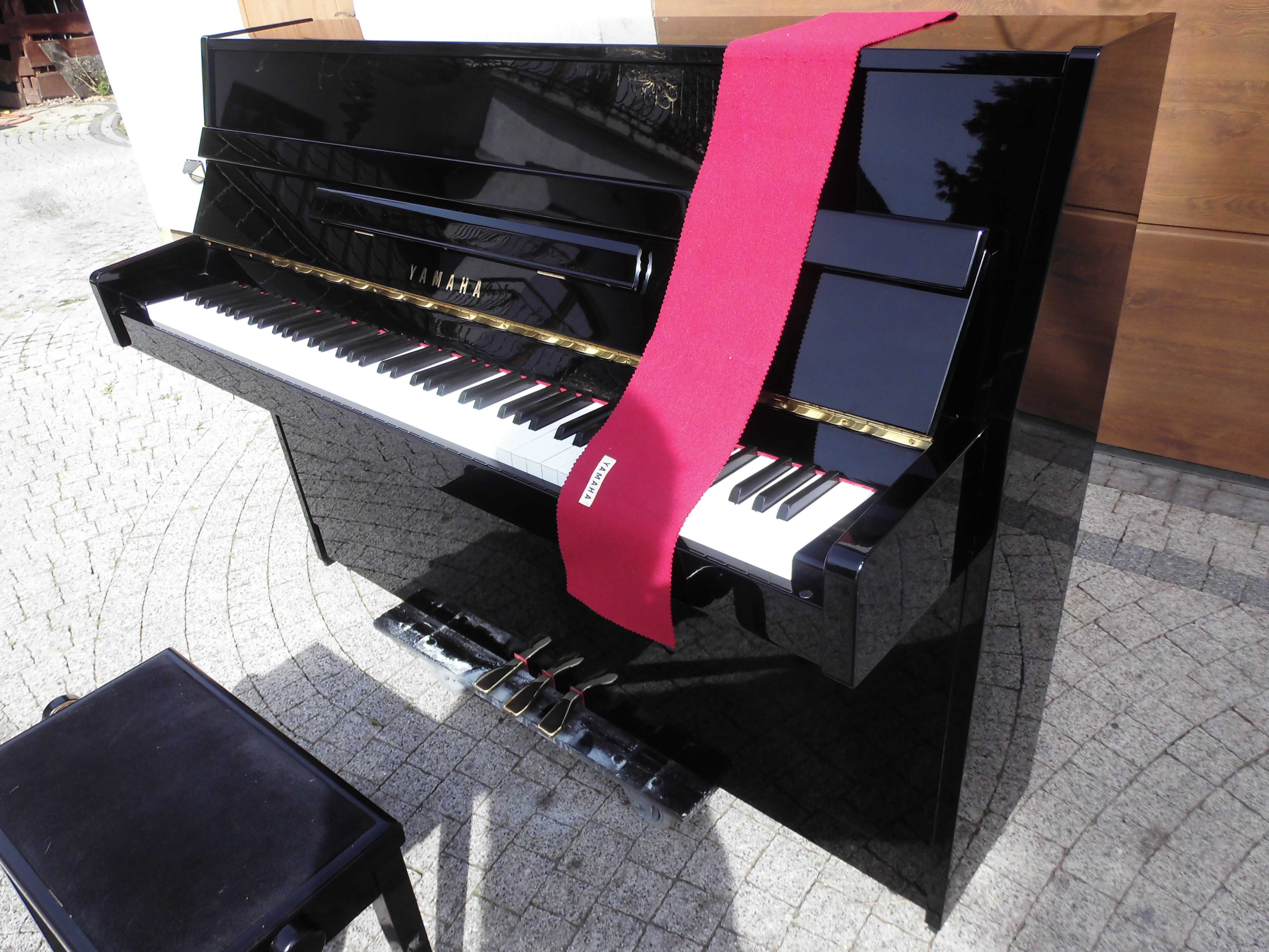 Pianino 2001r Yamaha C 108 Japan czarny oryginał gwarancja transport