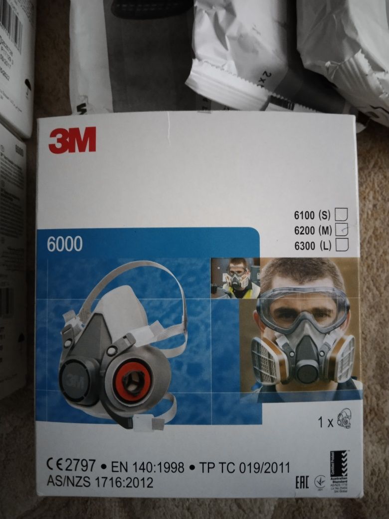 Maska 3M polmaska filtry 3M