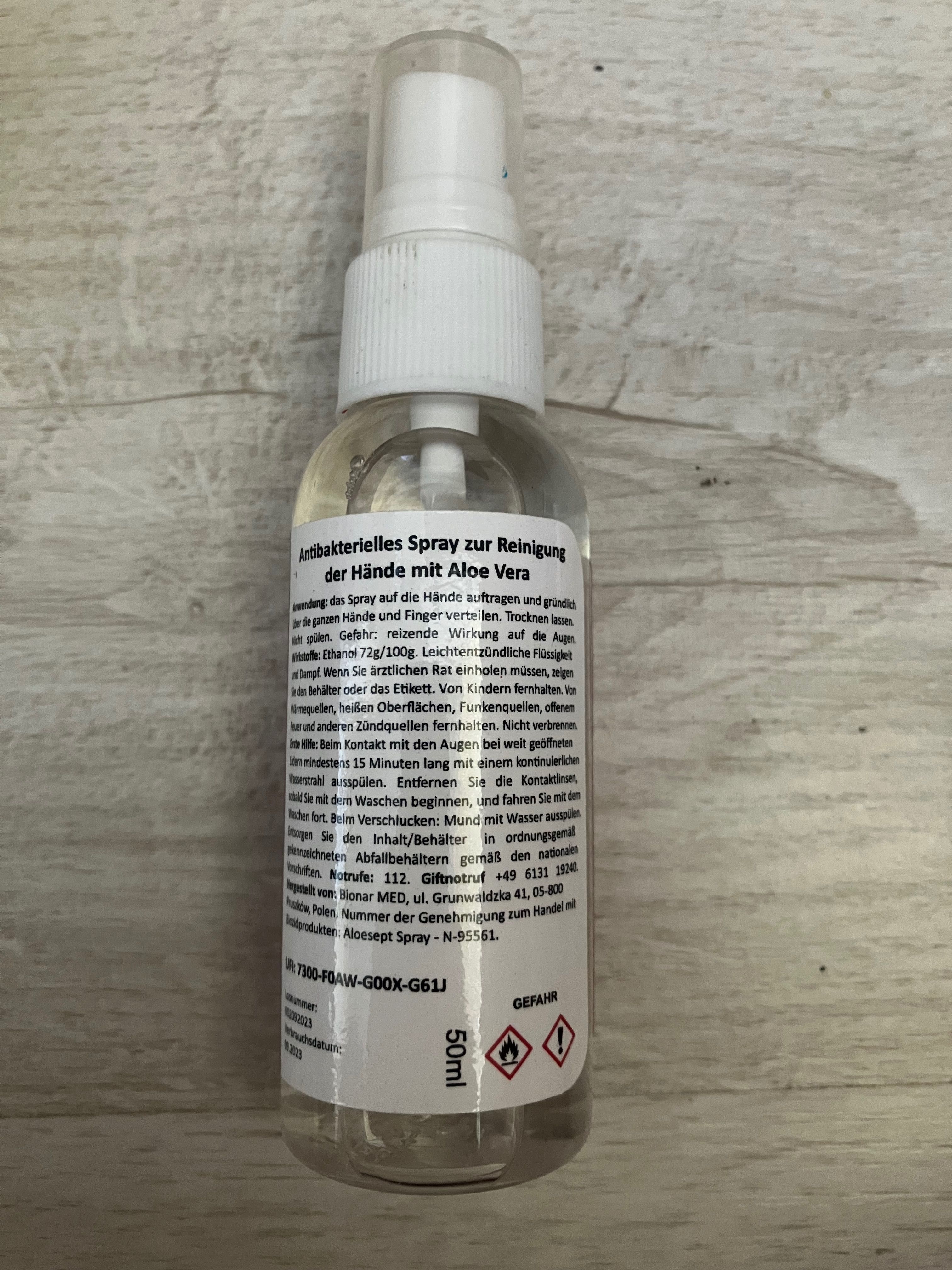Płyn do dezynfekcji rąk 50 ml