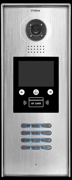 Stacja bramowa wideodomofonu Vidos DuoMulti S1600 Domofon Wyprzedaż-60