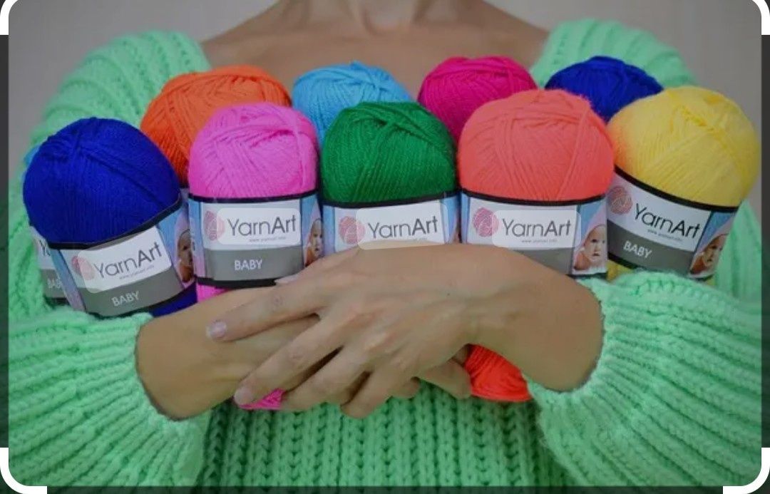 Пряжа YarnArt Baby 50 гр. 150м.