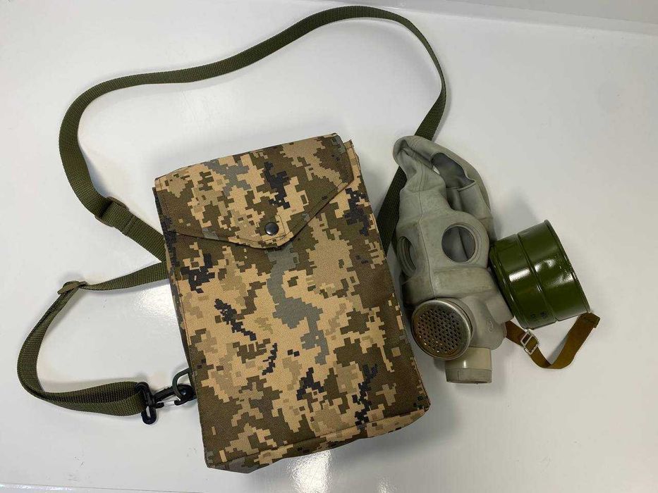 Підсумки - сумки для протигазів. Є мультикам, олива, піксель, чорні.