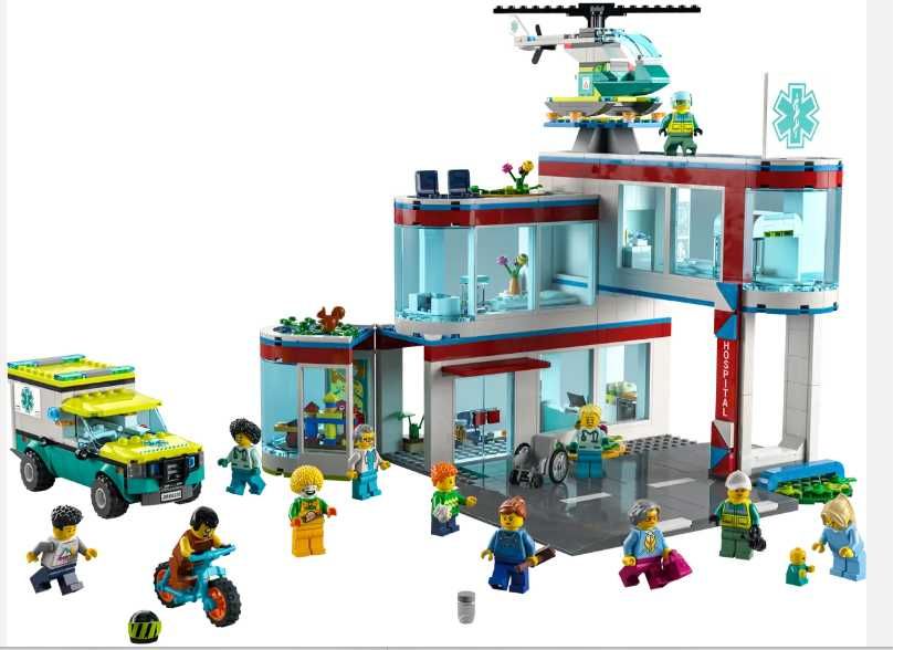 Lego city 60330 Szpital z karetka i helikopterem