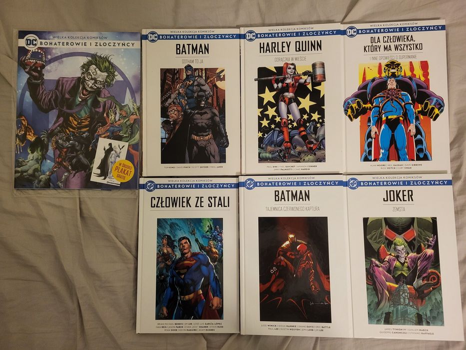 Kolekcja DC Superbohaterowie i Złoczyńcy 6 tomów