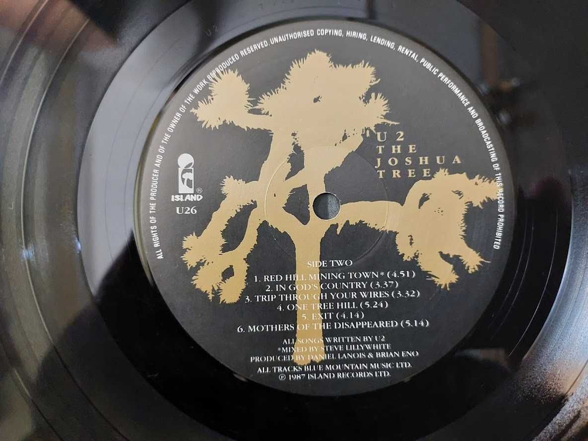 U2 The Josua  Tree LP
