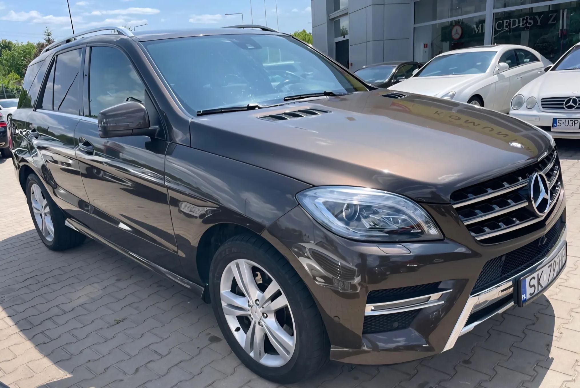 Mercedes-Benz ML 350, BlueTEC 4Matic, AMG, Beżowa Skóra, Faktura 23%