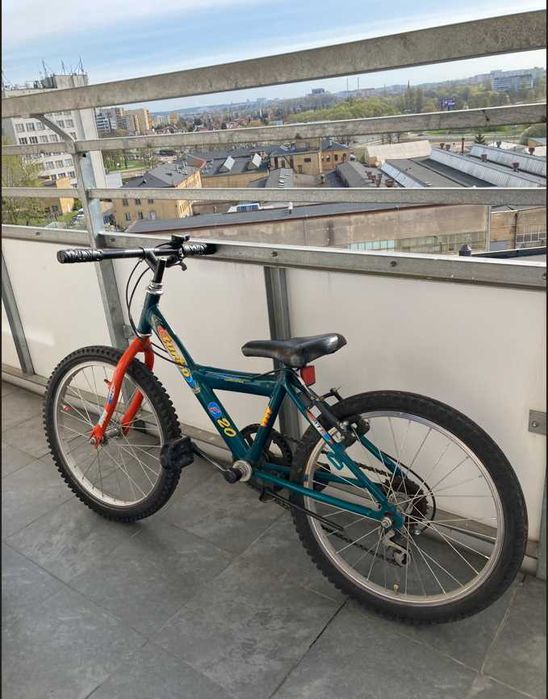 Turbo T20 Rower Dziecięcy 20 Cali Dobry Stan Regulowana Kierownica