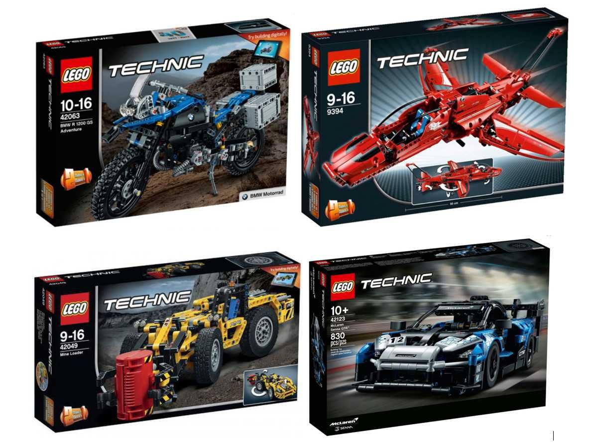 Нові набори LEGO Technic (оригінал Лего)