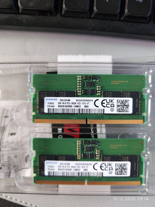Ram SAMSUNG DDR5 16 GB 5600