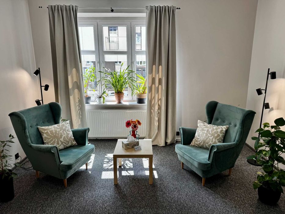 Komfortowe gabinety dla psychologów / psychoterapeutów w sercu Jeżyc