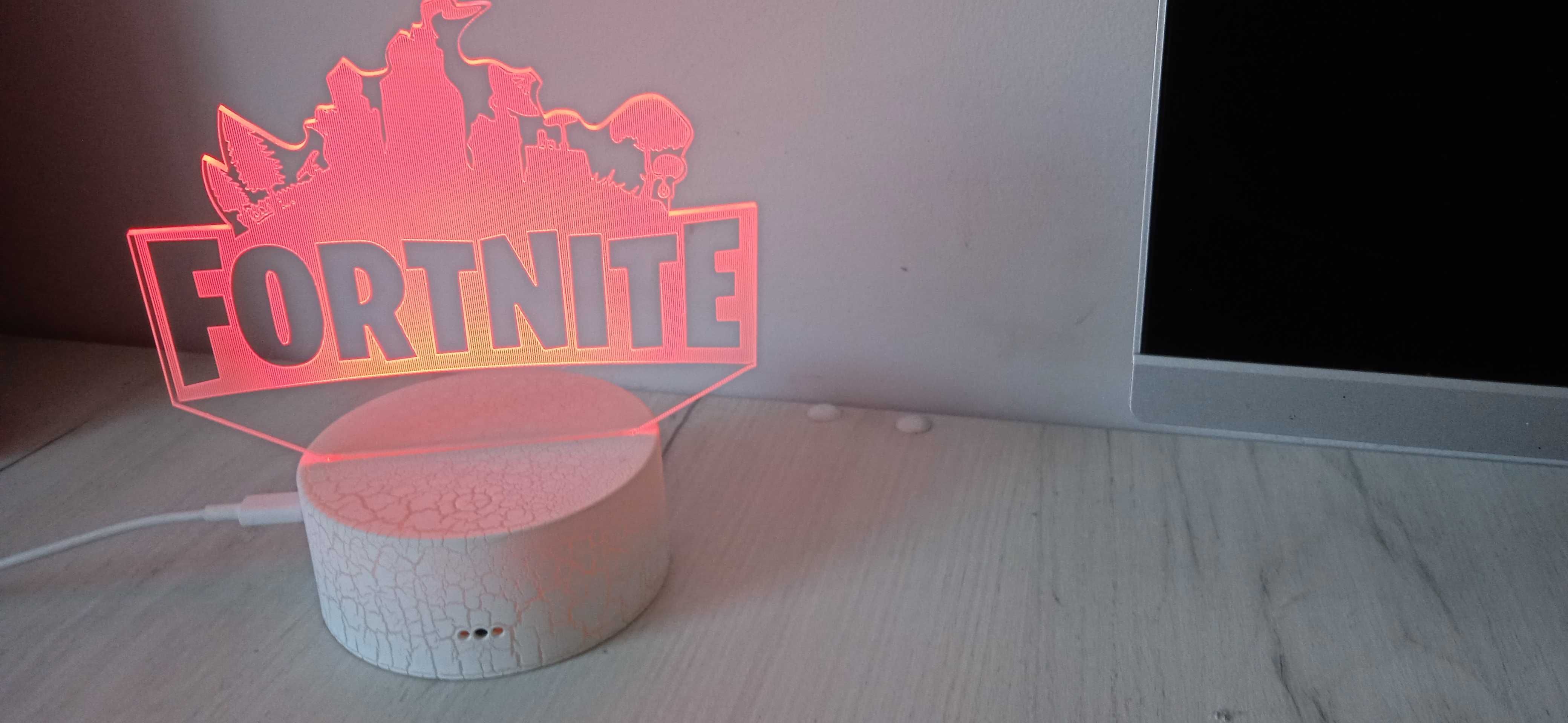 Lampka LED na biurko Fortnite