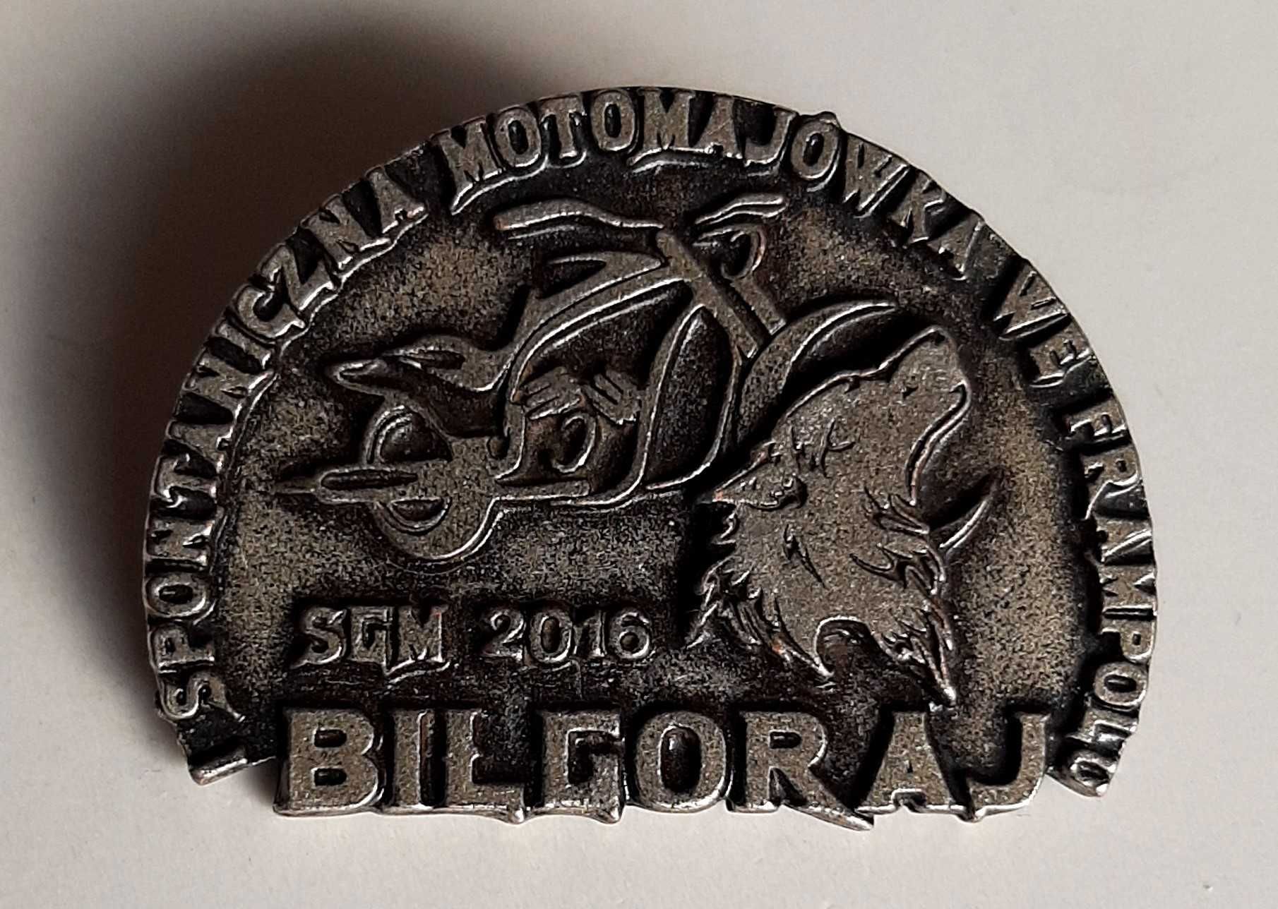 Pin motocyklowy I Motomajówka we Frampolu Biłgoraj SGM 2016