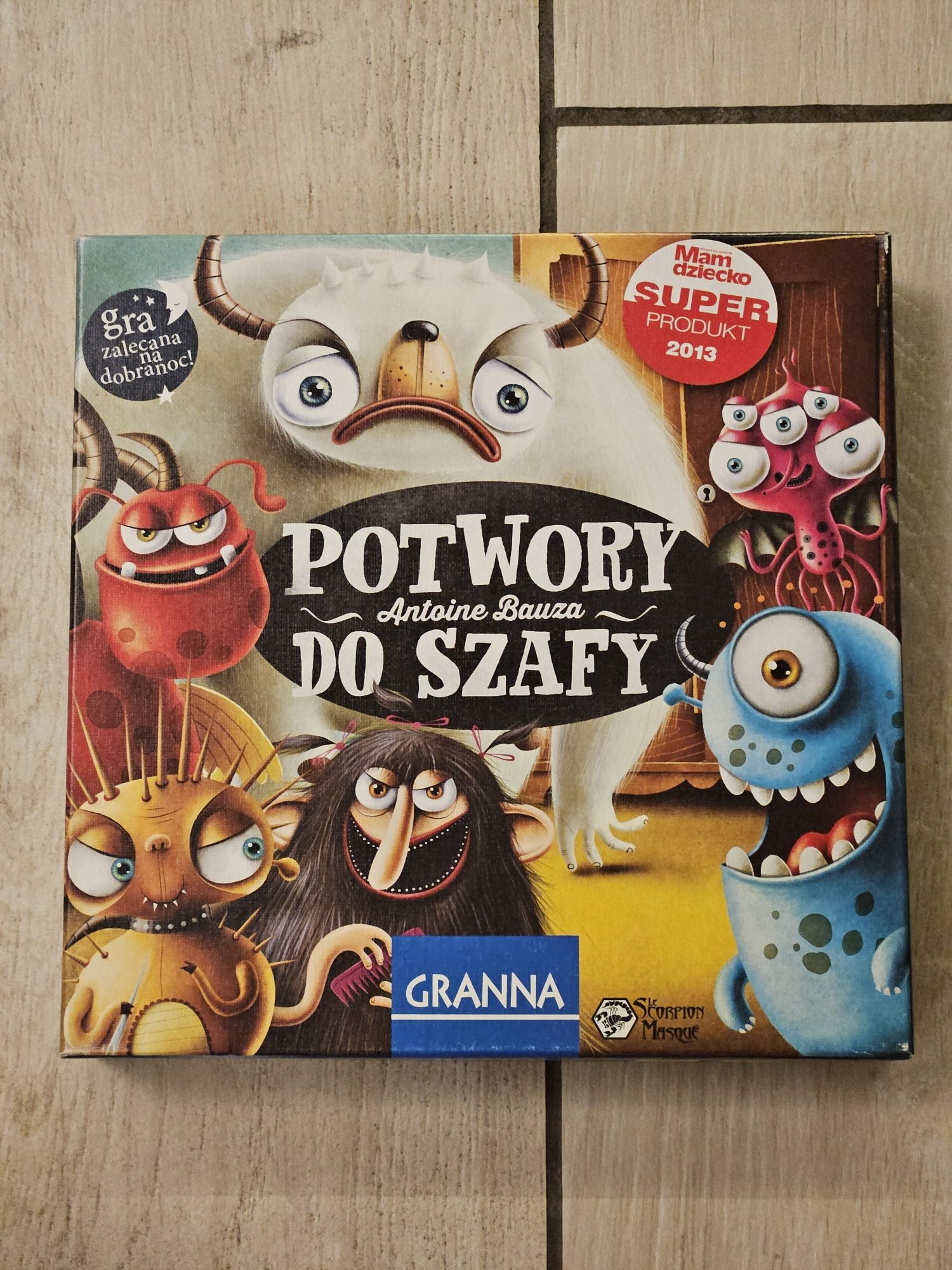 Gra planszowa Potwory do Szafy super stan