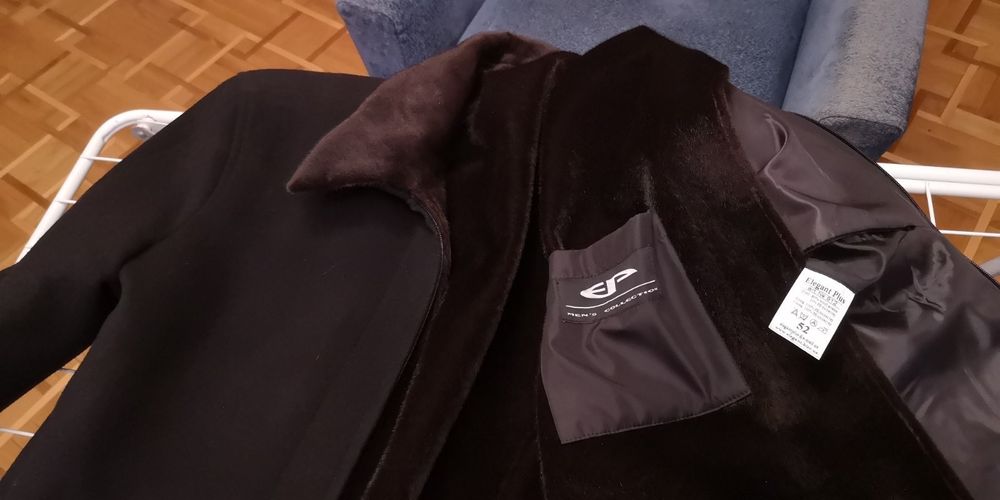 Мужское кашемировое куртка пальто 52 размер