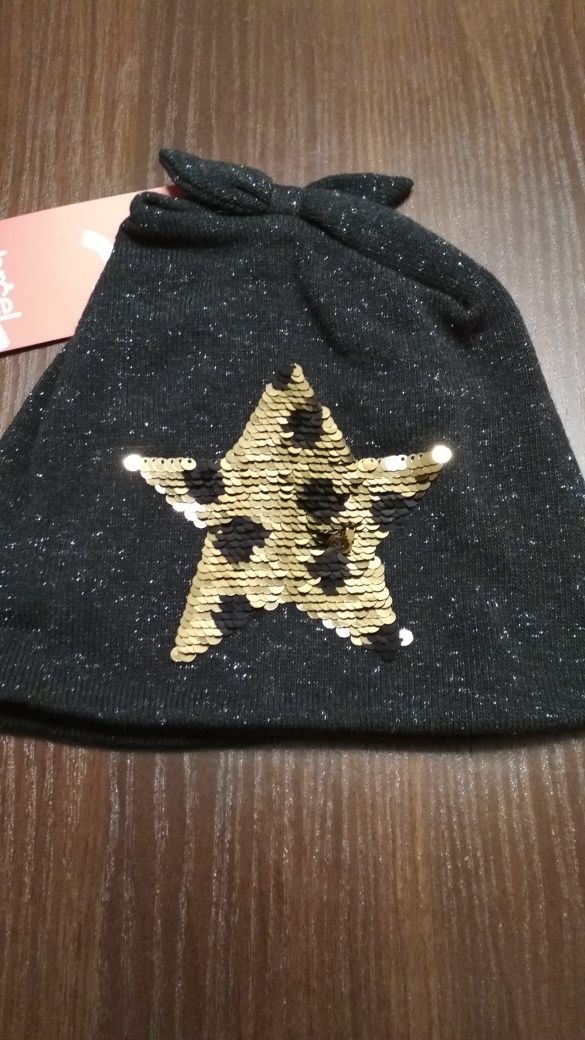 Nowa czapka broel cekiny r. 47