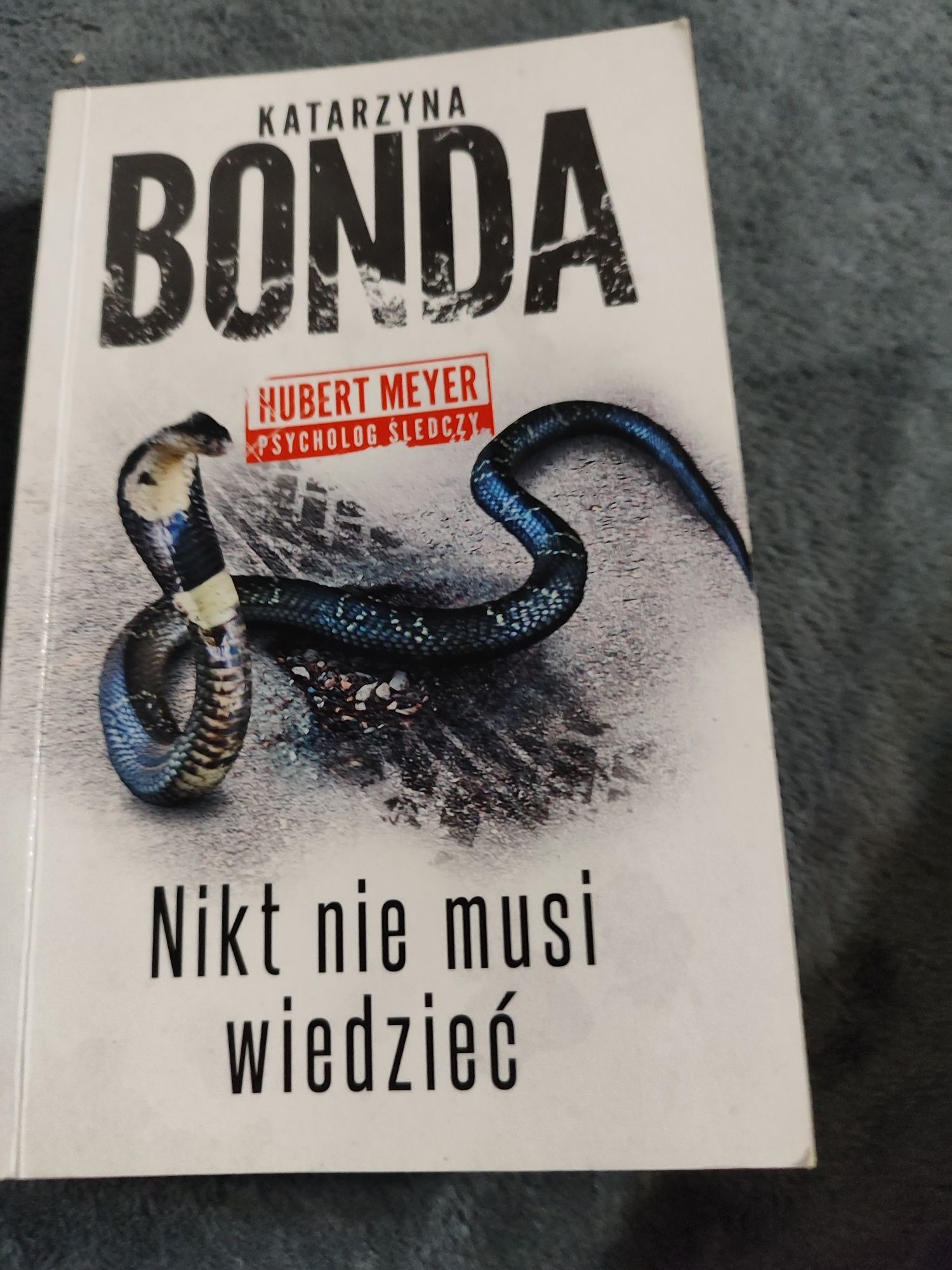 Katarzyna Bonda, Nikt nie musi wiedzieć