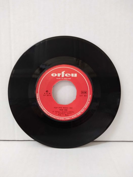 Single - POP FIVE MUSIC INC. - Page One (1970)