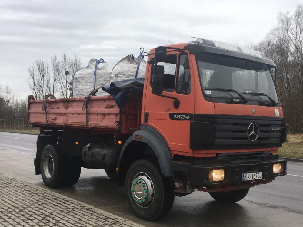 Transport wegla z kopalni PGG 6 ton