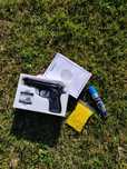 [NEW] Airsoft Arma / Pistola Beretta M9 Preta + 1100BB + Gas