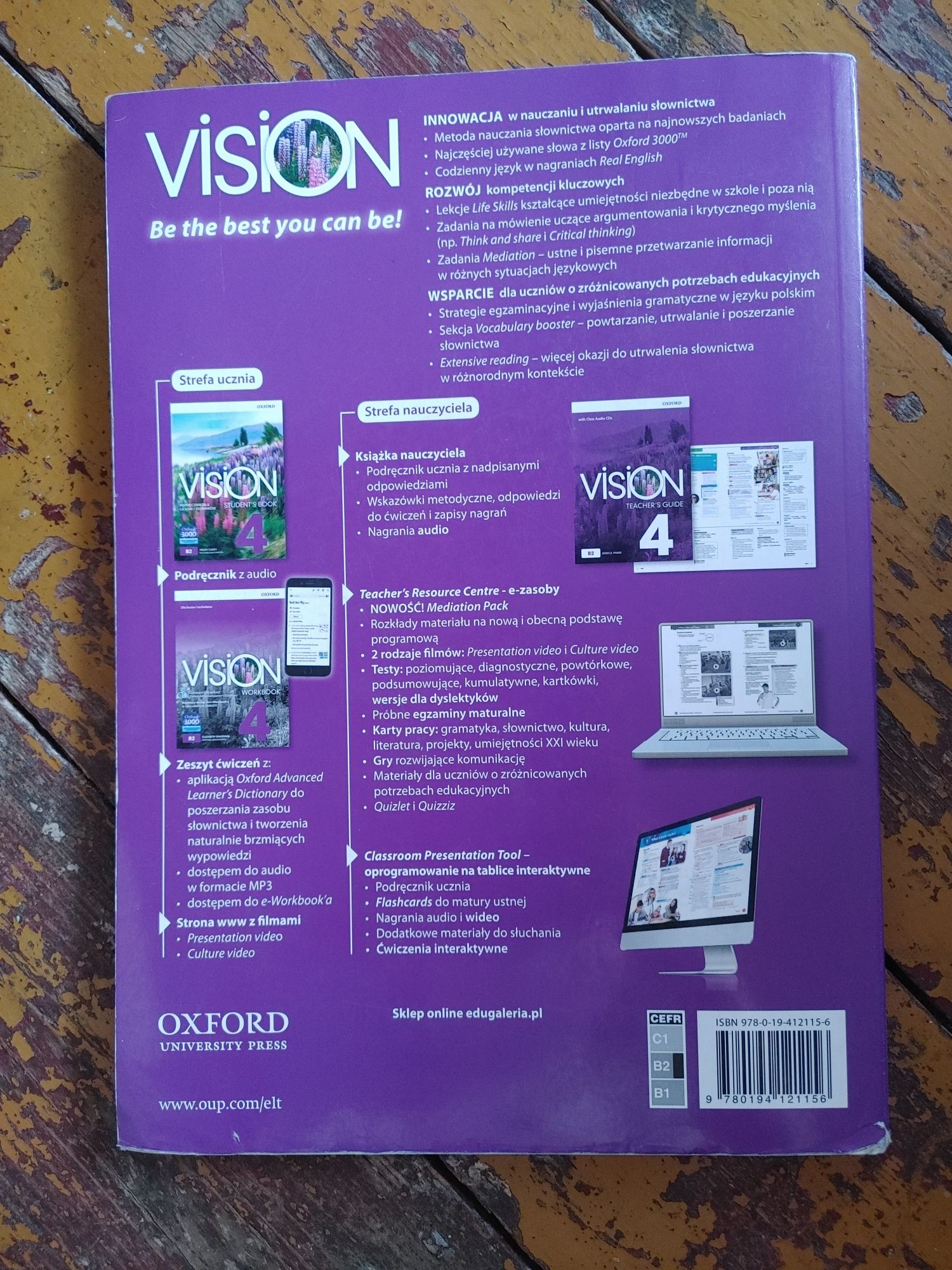 Vision 4 Student's Book