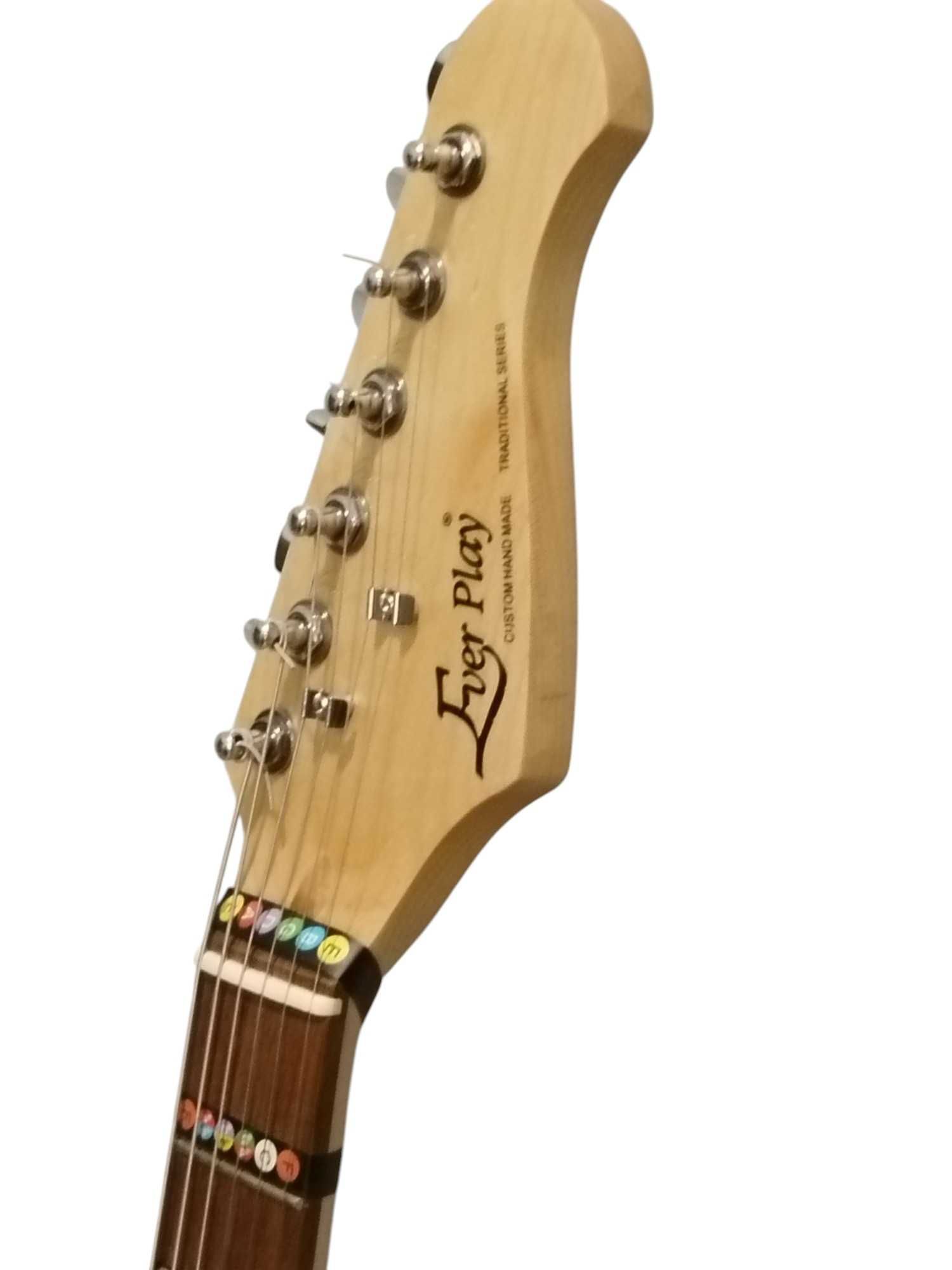 Gitara elektryczna ST-2 WH / BK Ever Play