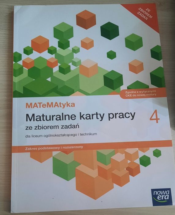 MATeMAttka 4 podręcznik i maturalne karty pracy