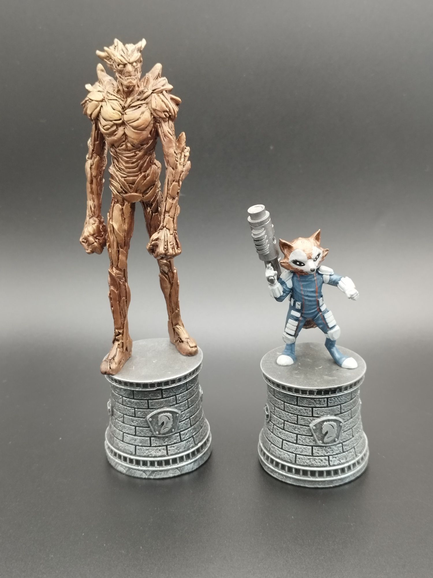 Zestaw 2 Figurek Marvel Groot i Rocket ok 13 cm