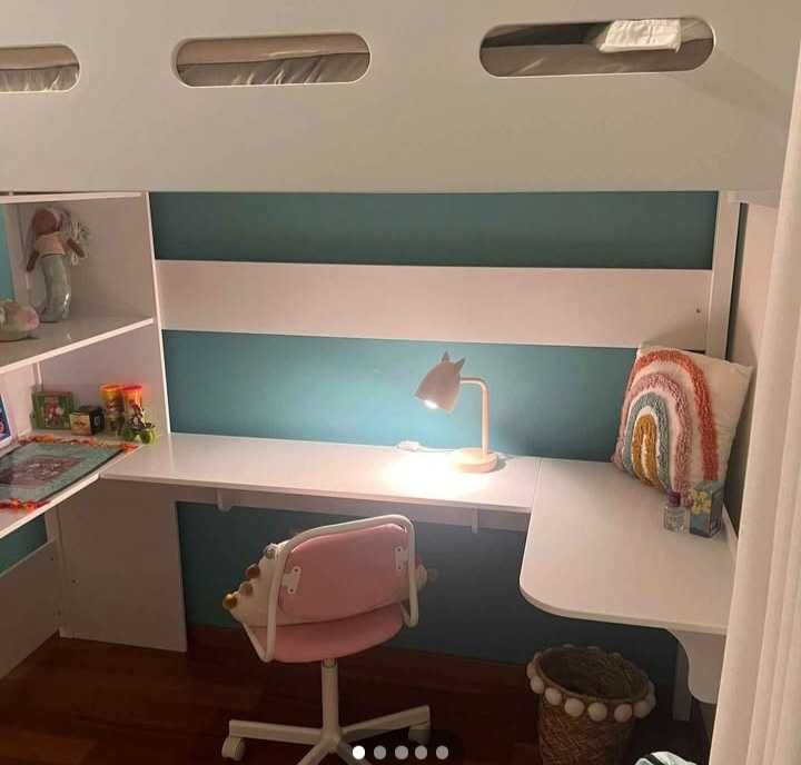 Cama alta Infantil