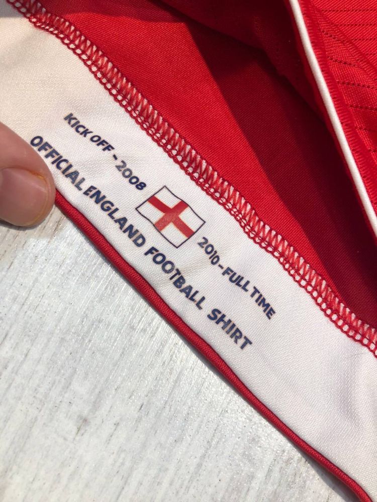 Винтажная футбольная футболка Umbro England