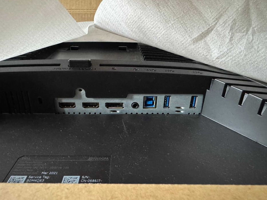 Monitor 27" DELL S2721DGFA gamingowy nanoIPS 165Hz - stan idealny