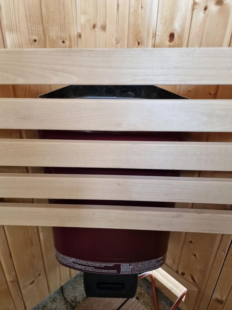 Sauna zewnętrzno-wewnętrzna