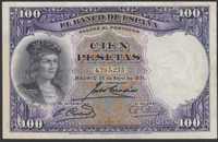 Hiszpania 100 peset 1931 - de Cordoba - 4,7