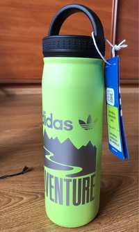 Termos bidon Adidas Originals 800ml metal pistacjowy VITKAC